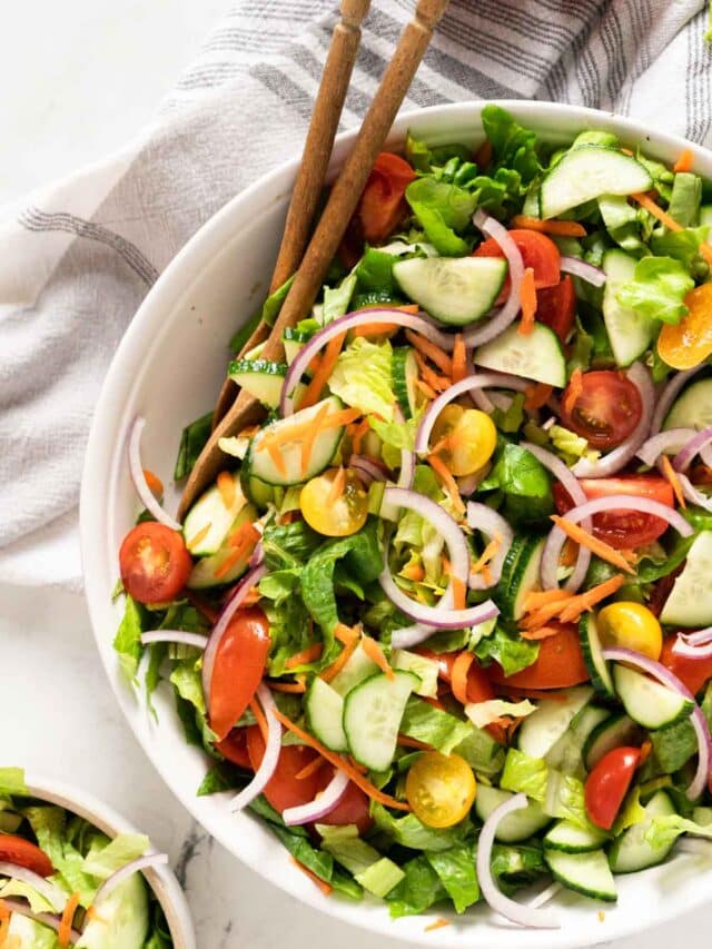 Easy Garden Salad Peel with Zeal