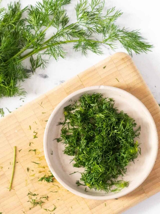 How to Chop Dill Peel with Zeal