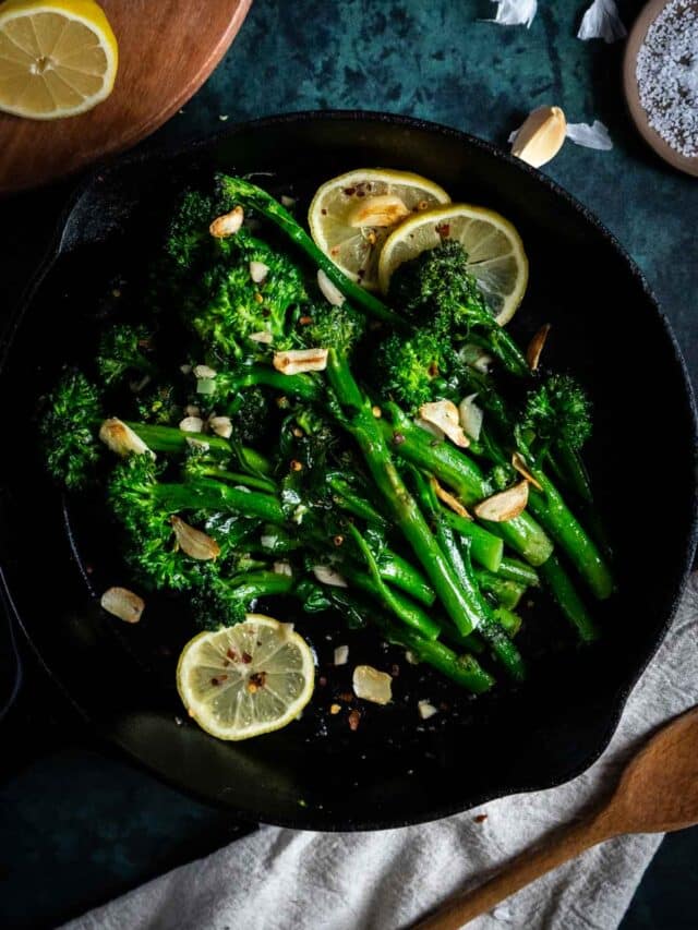 Easy Broccolini Recipe Peel with Zeal