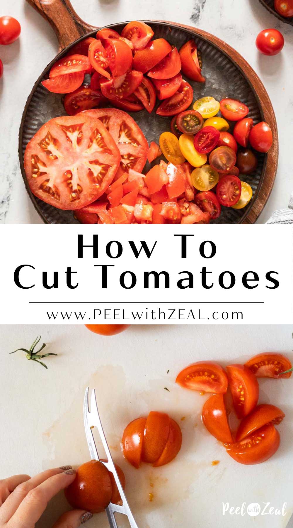 How to Cut Tomatoes for Salad Peel with Zeal