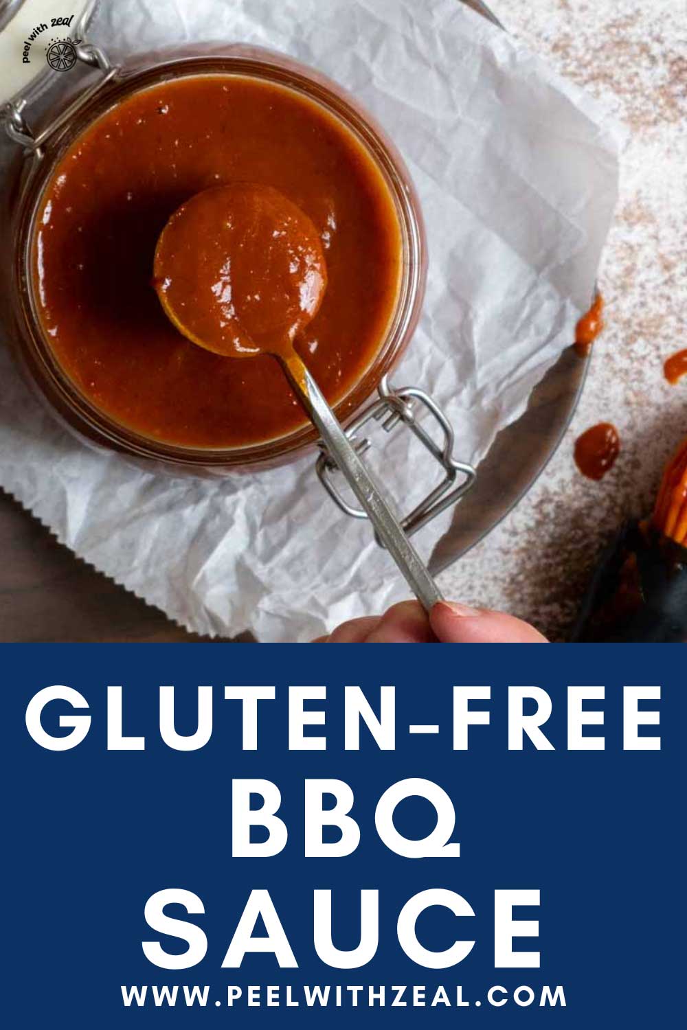 Homemade GlutenFree BBQ Sauce Peel with Zeal