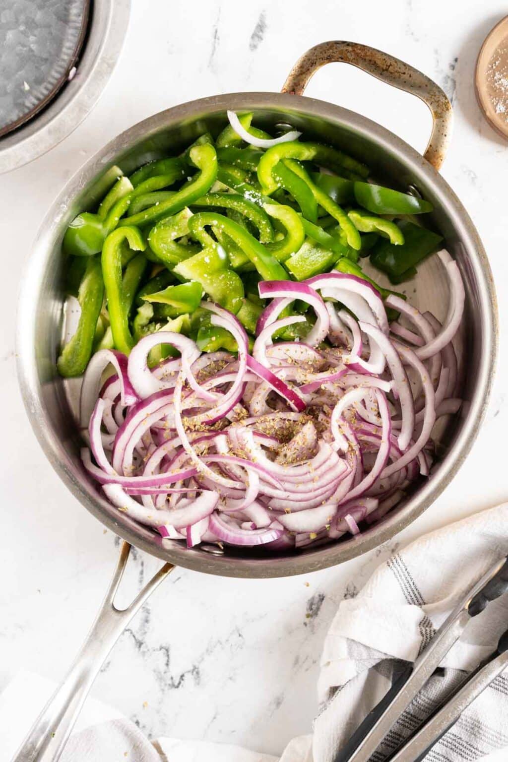 Fajita Veggies (Better than Chipotle) Peel with Zeal