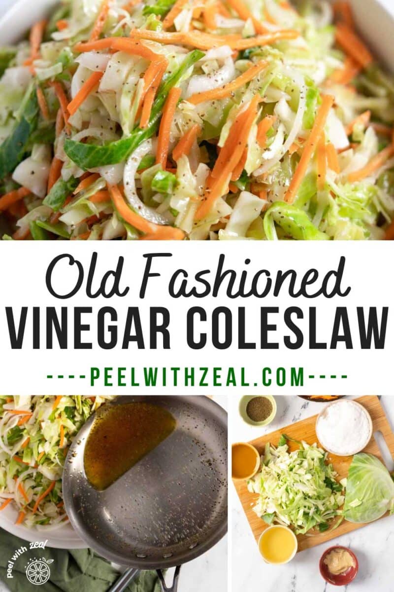 Coleslaw in a serving bowl.