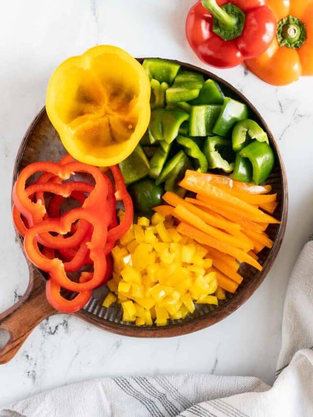 5 Ways to Cut Peppers Peel with Zeal