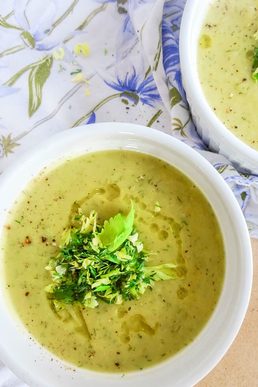 Creamy Celery Soup ( Easy Vegan Recipe) Peel with Zeal