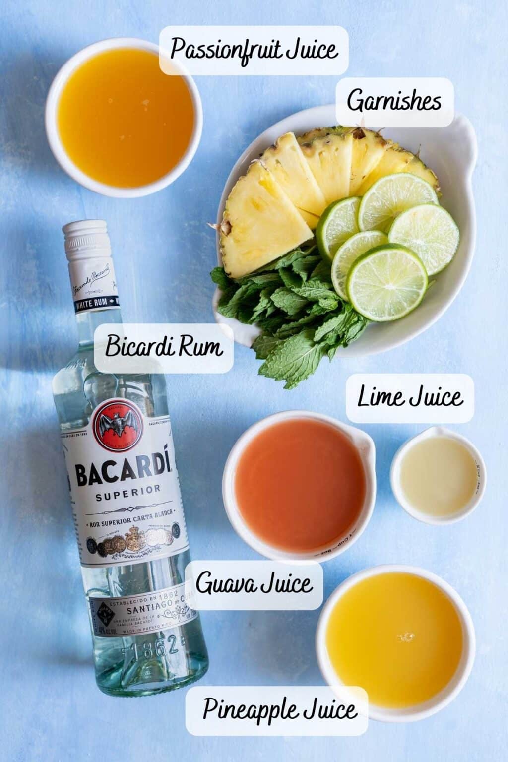 Bacardi Rum Punch Peel with Zeal