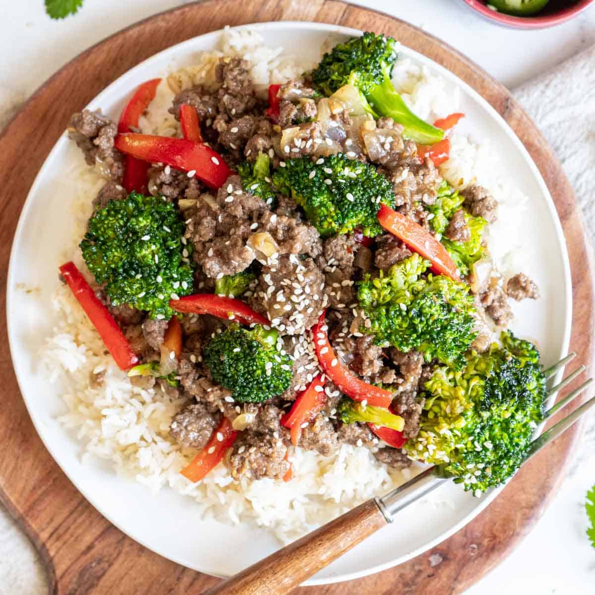 Ground Beef and Broccoli - Ground Beef Dinner Recipes