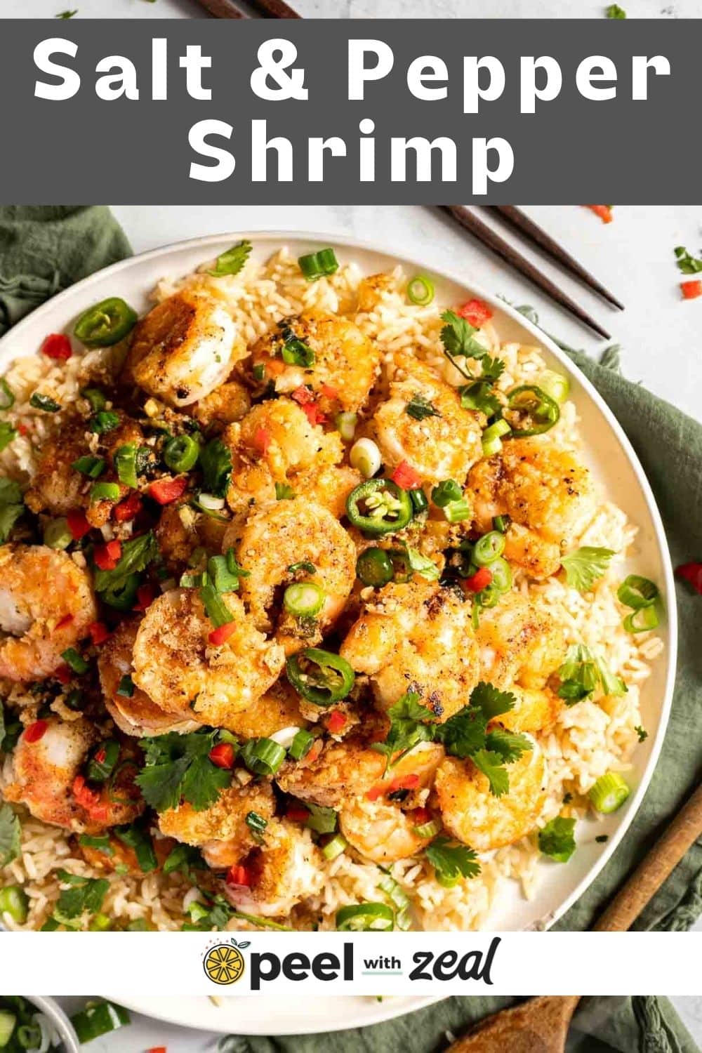 Crispy Salt and Pepper Shrimp Recipe with Chinese 5 Spice