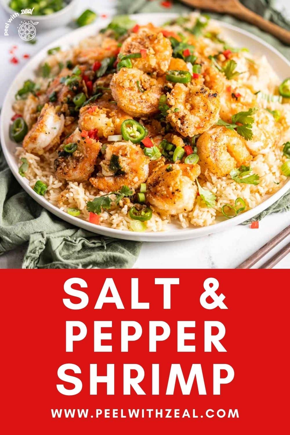 Crispy Salt and Pepper Shrimp Recipe with Chinese 5 Spice