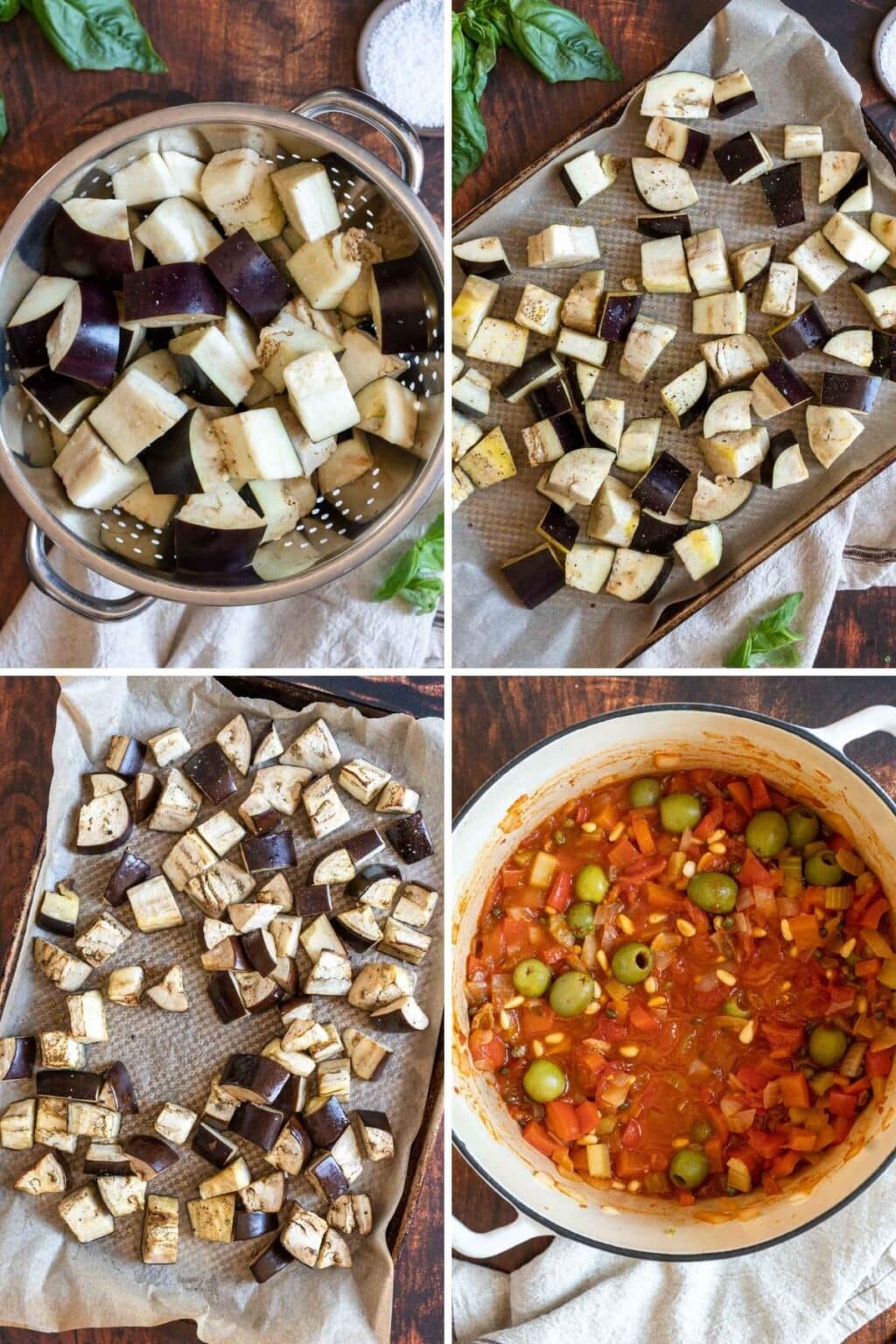 Eggplant Caponata Peel with Zeal