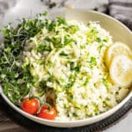 Risotto in a bowl