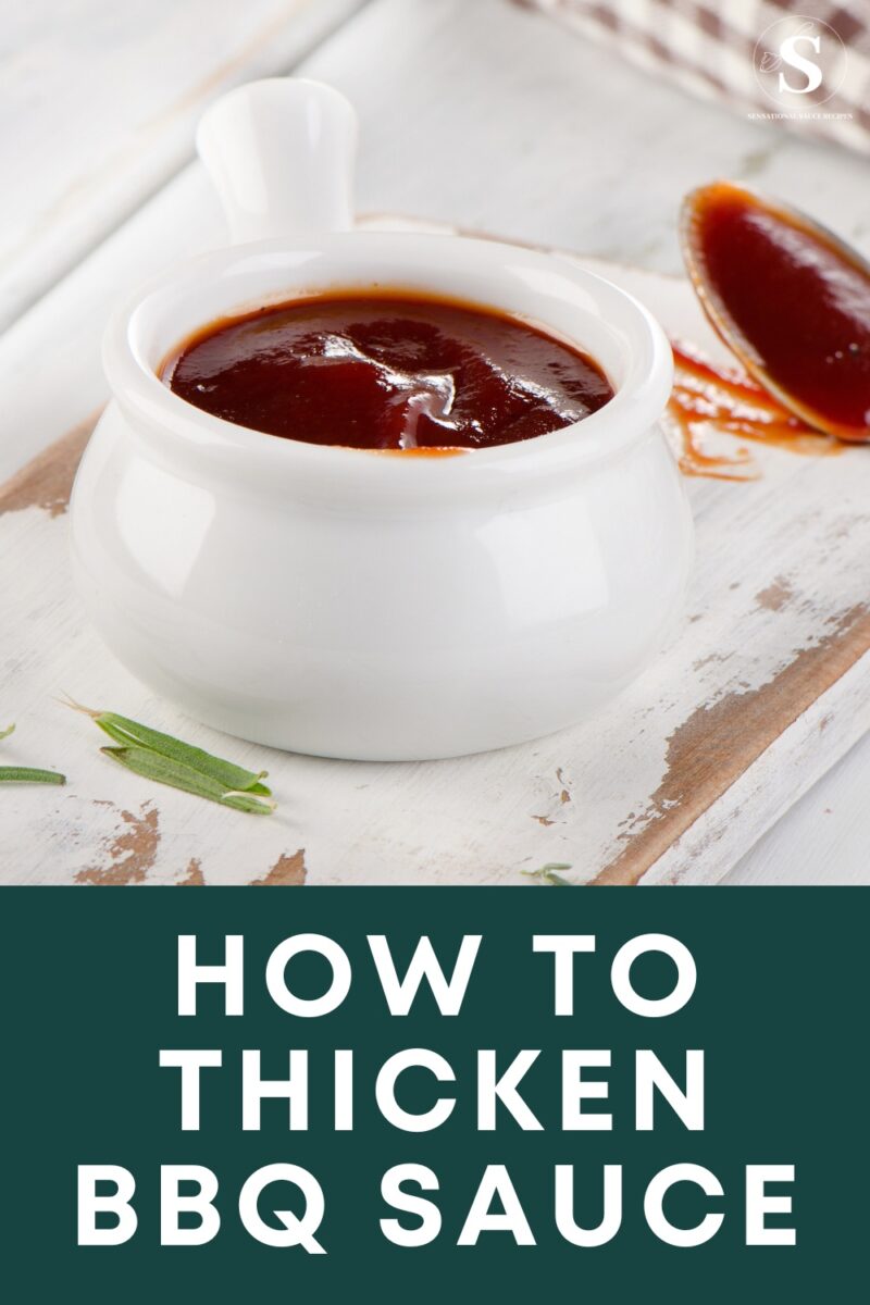 Bowl of BBQ sauce.