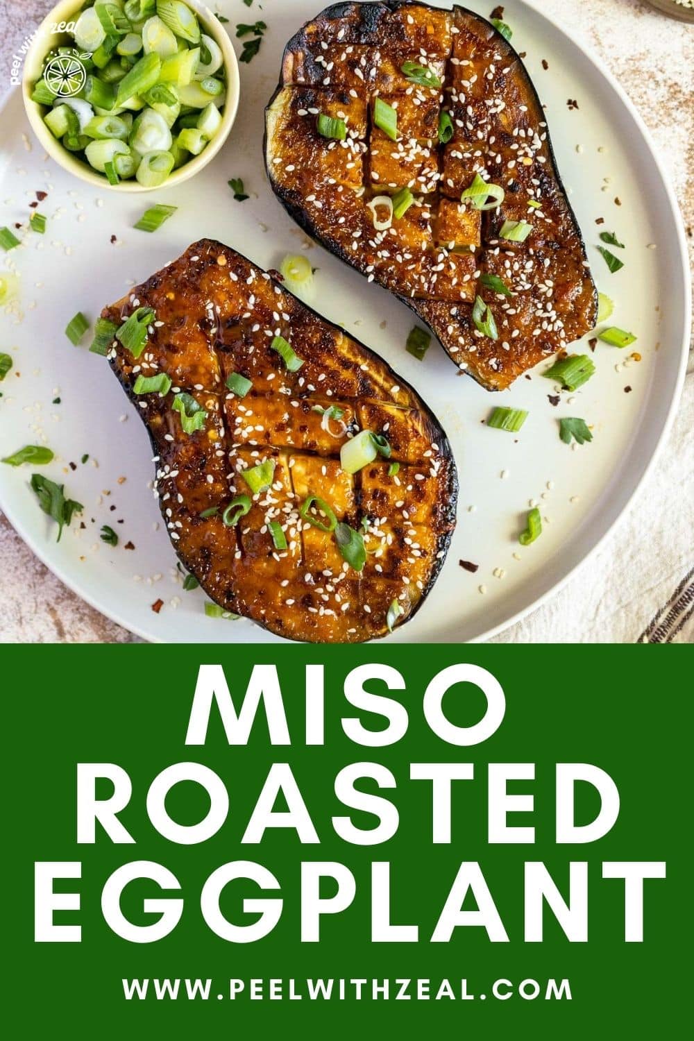 Easy Miso Glazed Eggplant Recipe (Nasu Dengaku)