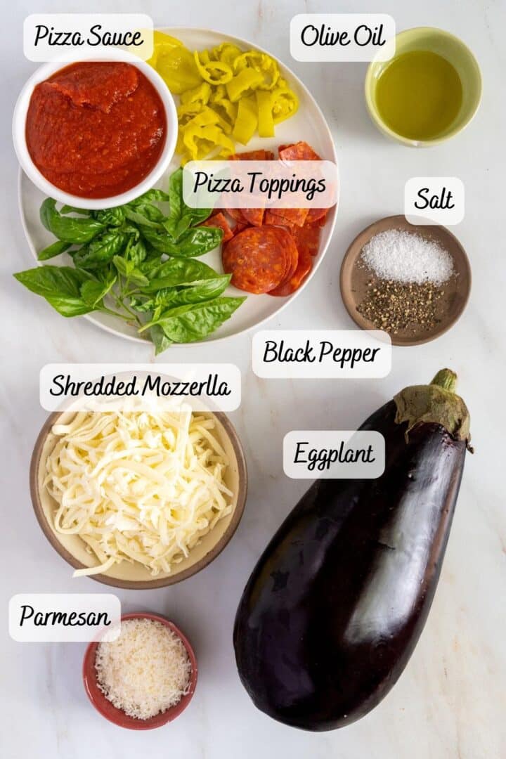 Easy eggplant pizza recipe air fryer or oven 