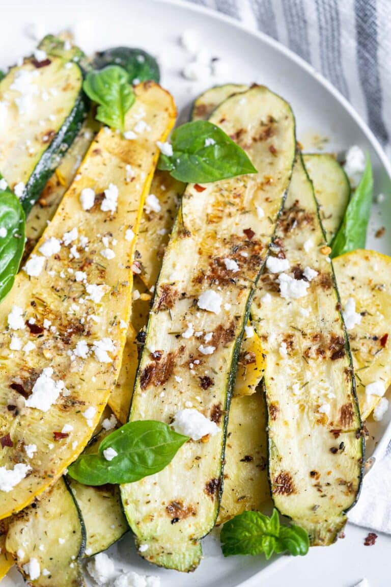 Grilled Zucchini and Yellow Squash Easy Summer Side Dish