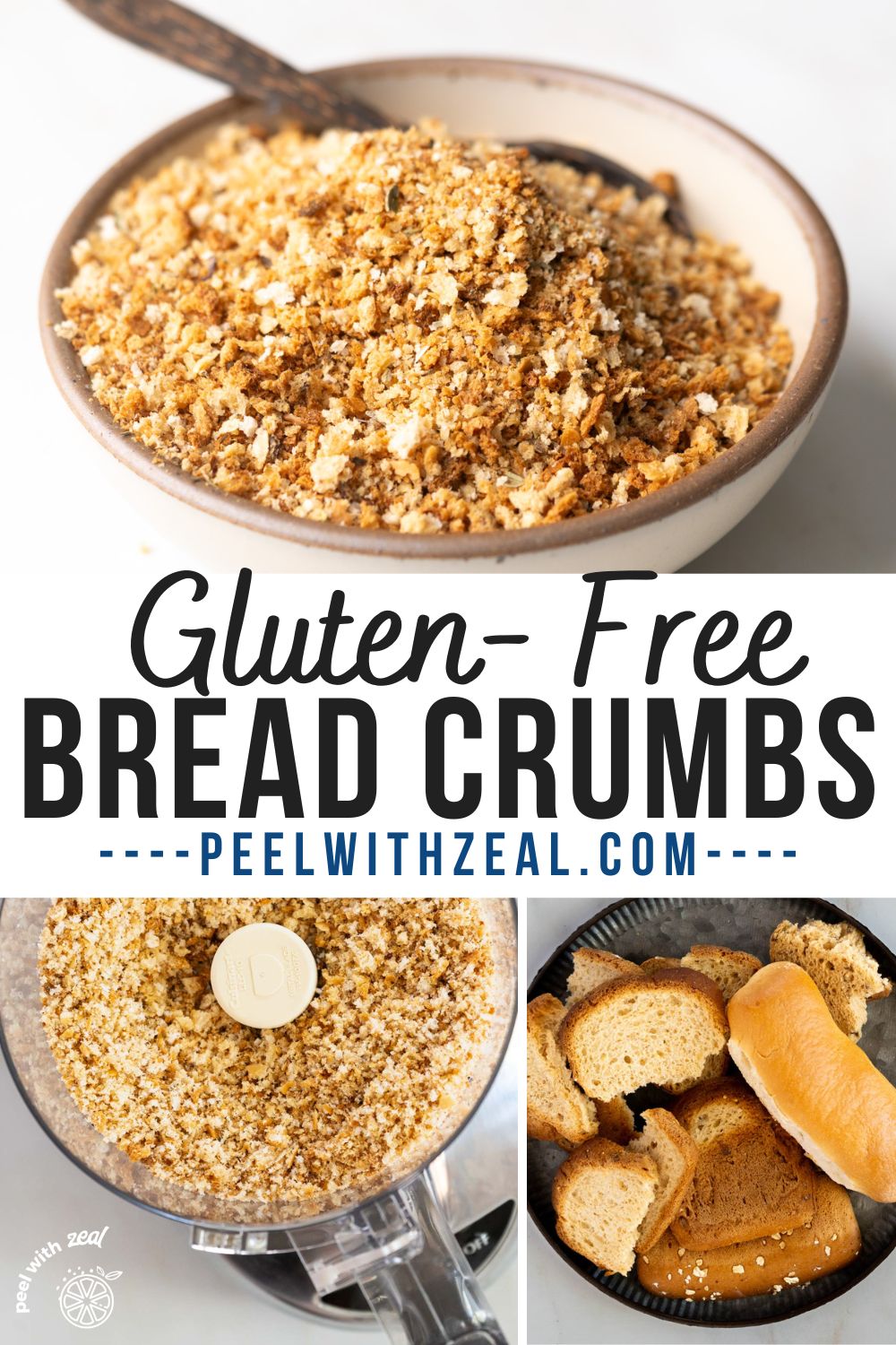 GlutenFree Bread Crumbs Recipe (Italian and Panko Versions)