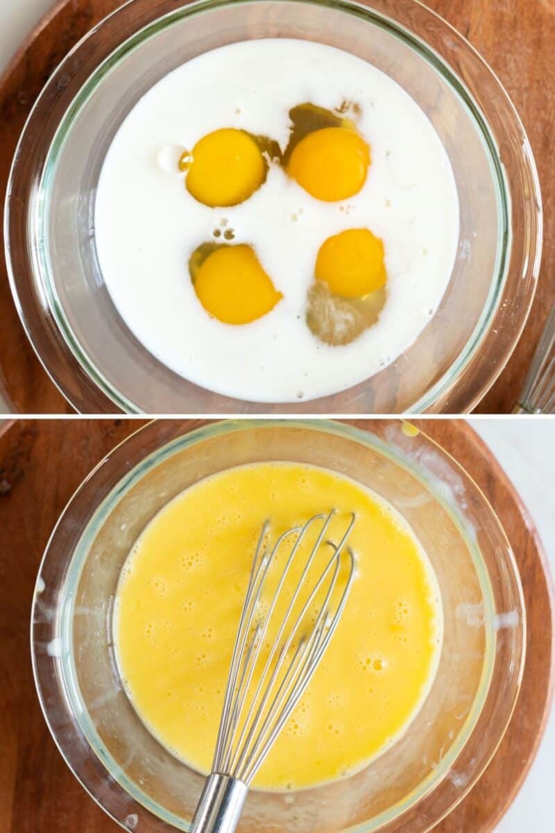 Fluffy Scrambled Eggs with Cheese - Peel with Zeal