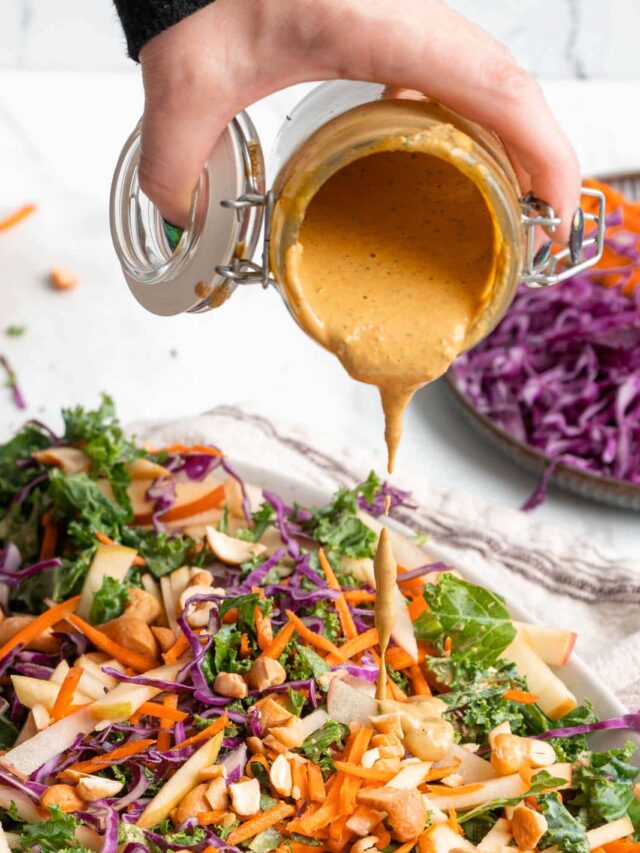 Spicy Cashew Butter Dressing Peel with Zeal