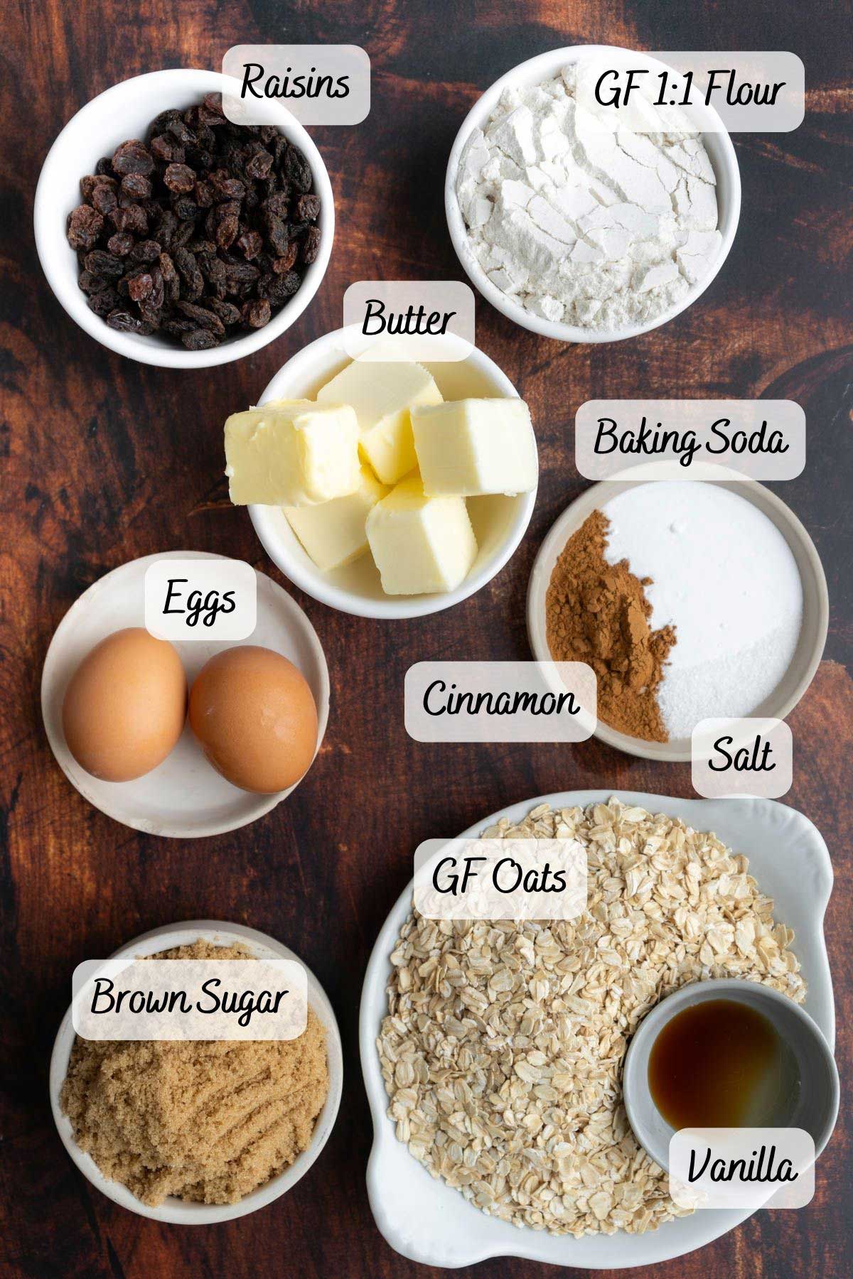 RECIPE INGREDIENTS. 