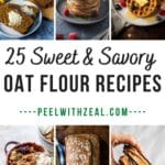 Easy oat flour recipes.