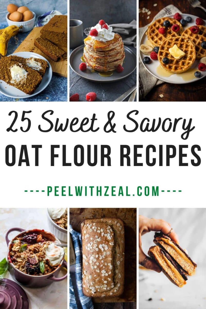 Easy oat flour recipes.