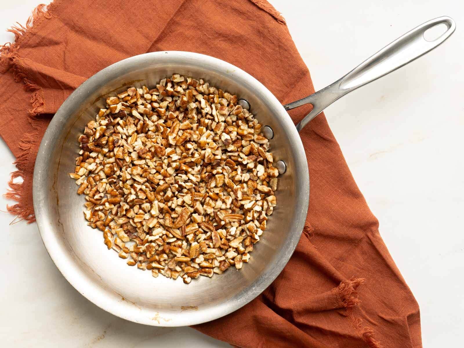 Toasted pecans.