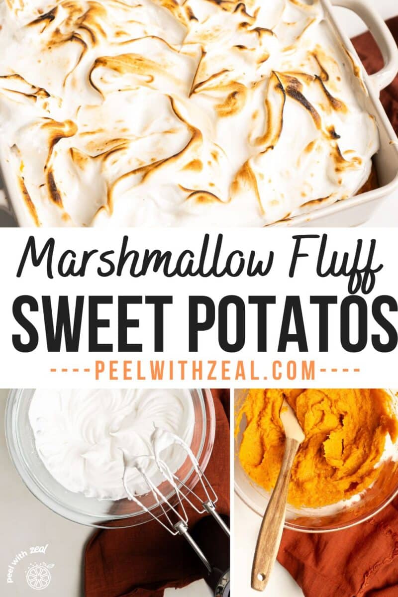 Sweet potato fluff.