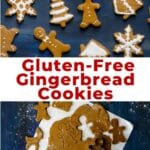 Gluten-free gingerbread cookies.