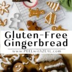 Gluten-free gingerbread cookies.