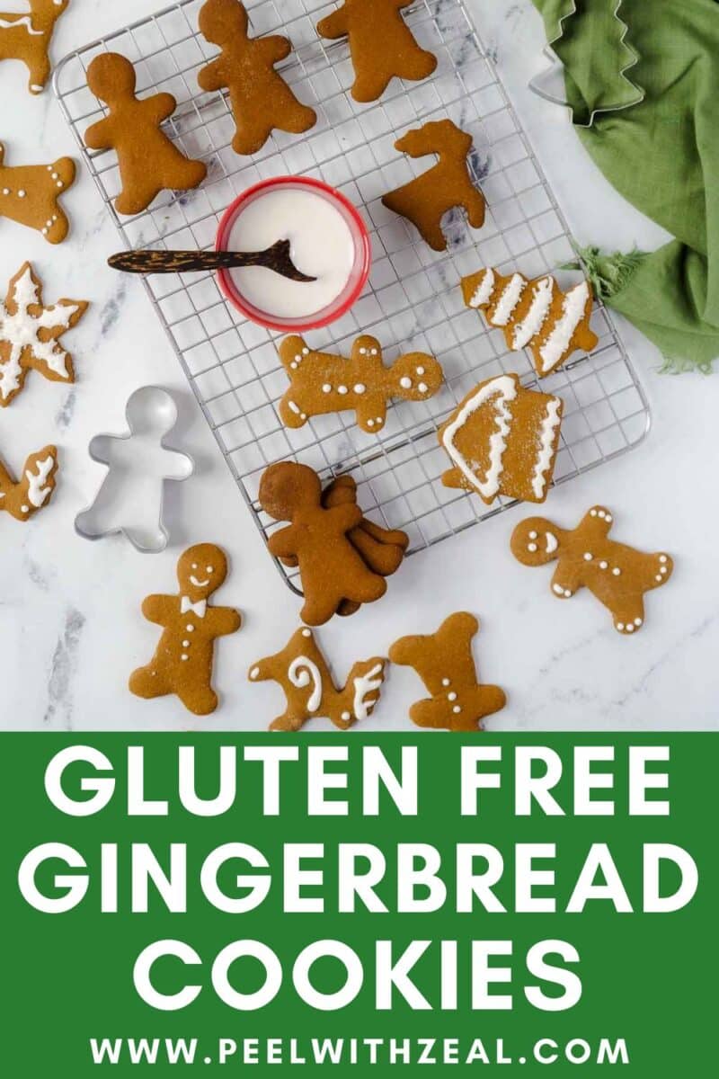 Christmas gingerbread cookies.