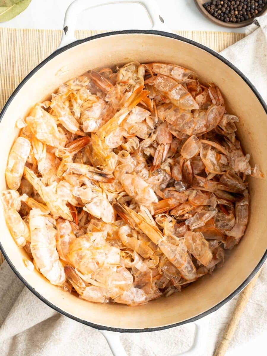 Homemade Shrimp Stock Recipe (30 Minutes!) Peel with Zeal