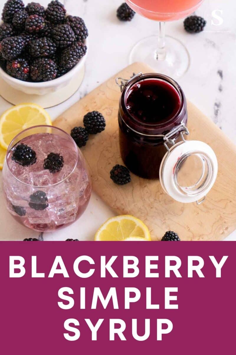 Blackberry syrup recipe.