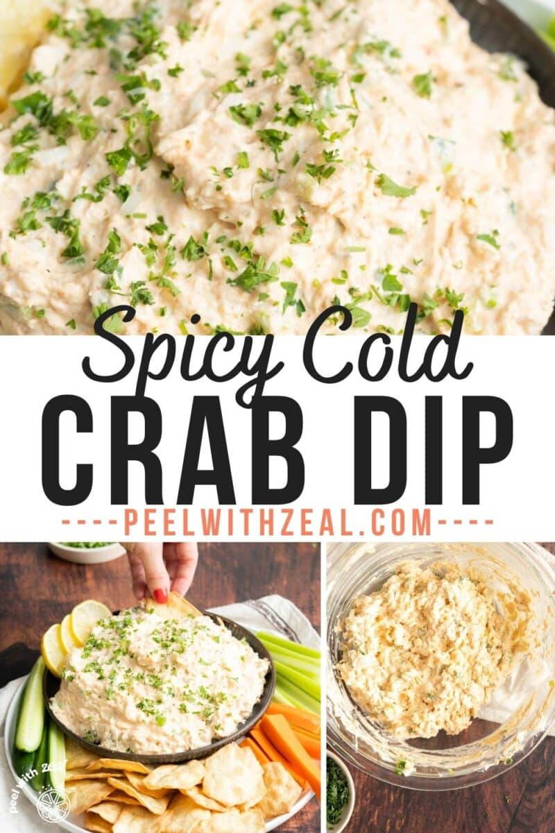 Cold Cajun crab dip.