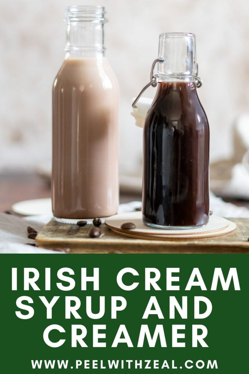 Irish cream sryup.
