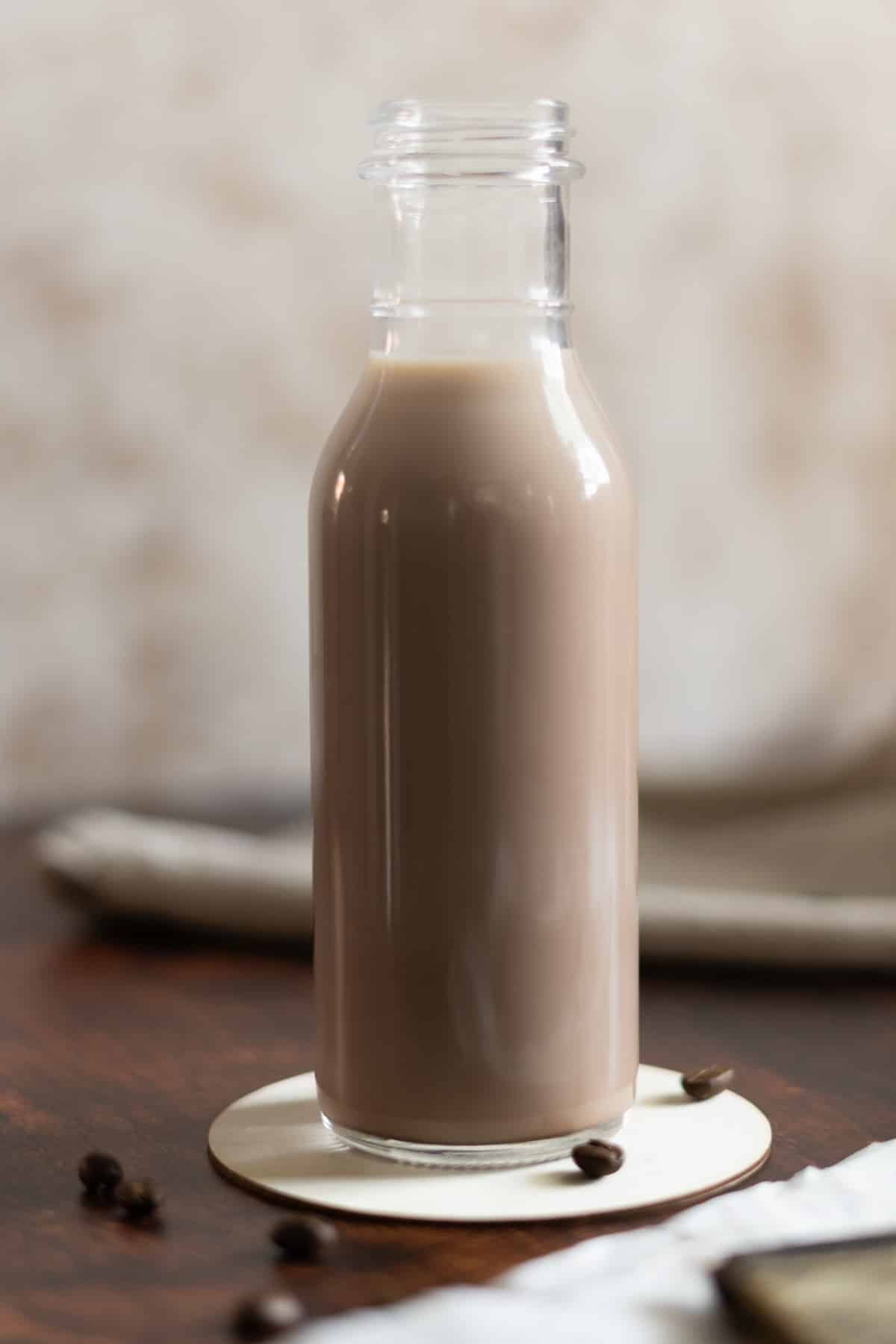 Irish coffee creamer in a bottle.
