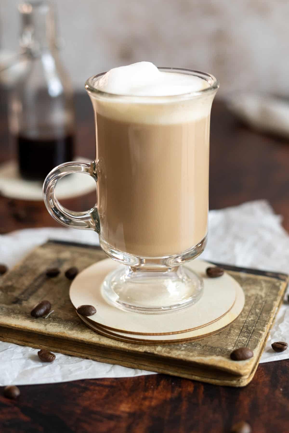 Irish cream coffee.