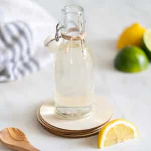Microwave syrup in a bottle.