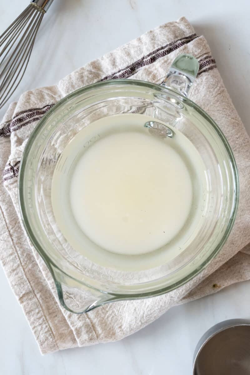 Microwave Simple Syrup - Peel with Zeal