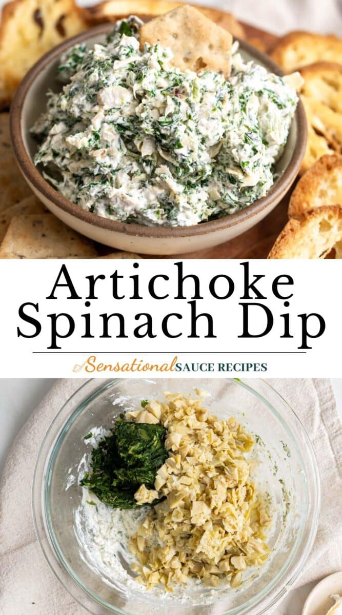 Spinach artichoke dip.