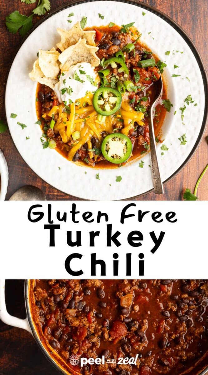 Easy turkey chili recipe.