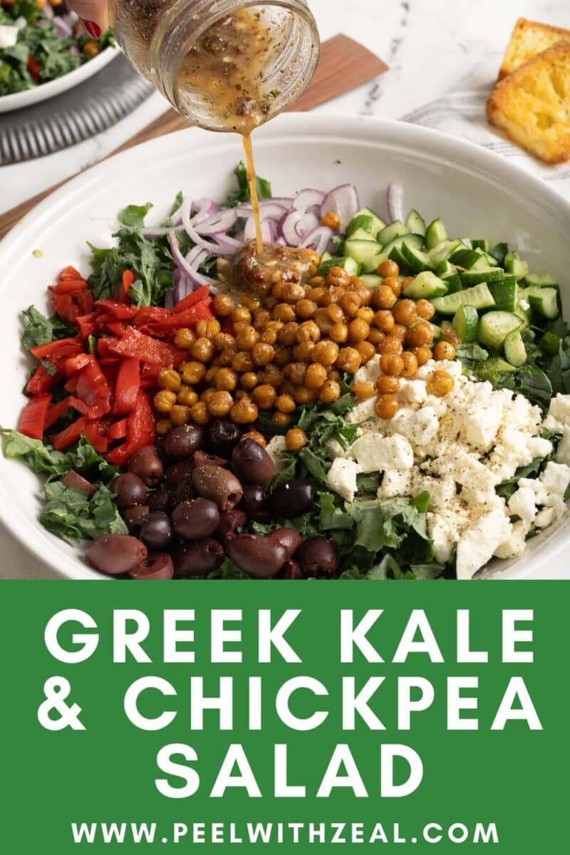 Greek kale salad.