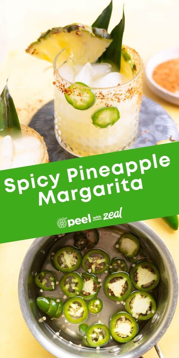Pineapple margarita recipe.