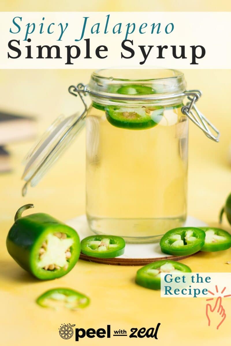 Jalapeno syrup.