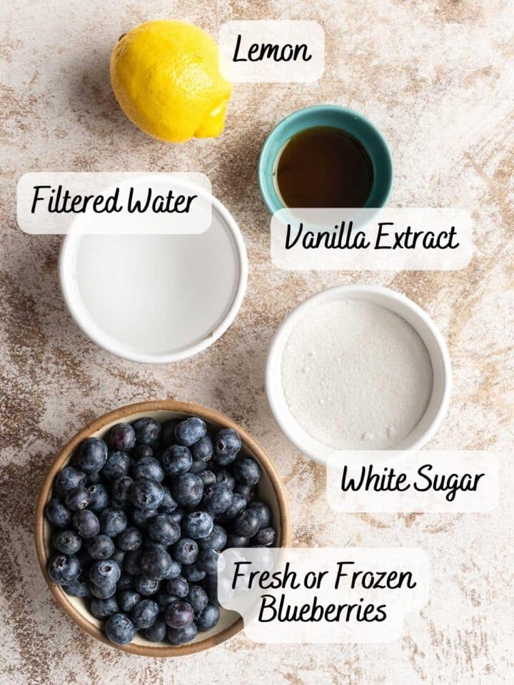 Homemade Blueberry Pancake Syrup (No Cornstarch!)