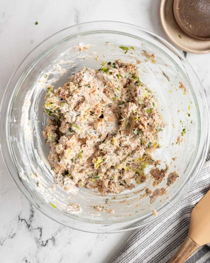 Canned Salmon Salad (Classic Recipe) - Peel with Zeal