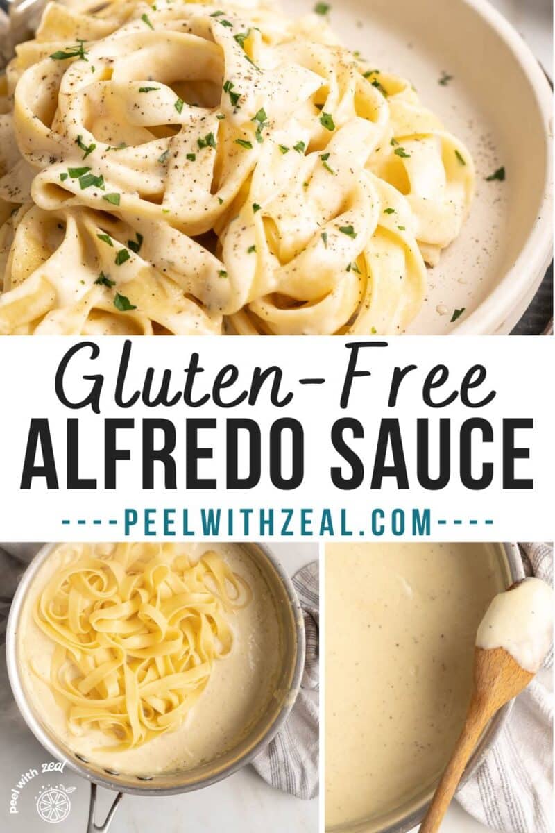 Gluten-free alfredo sauce recipe.
