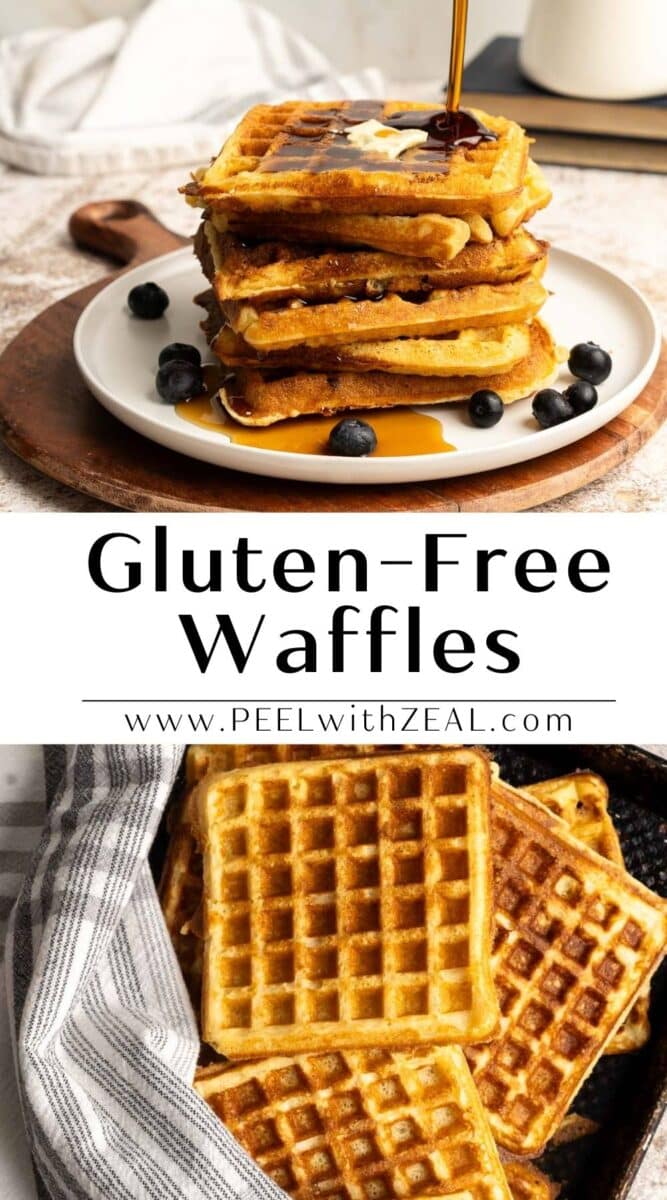 Belgian gluten-free waffles.