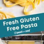 Gluten-free pasta recipe.