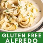 Easy gluten-free alfredo sauce.