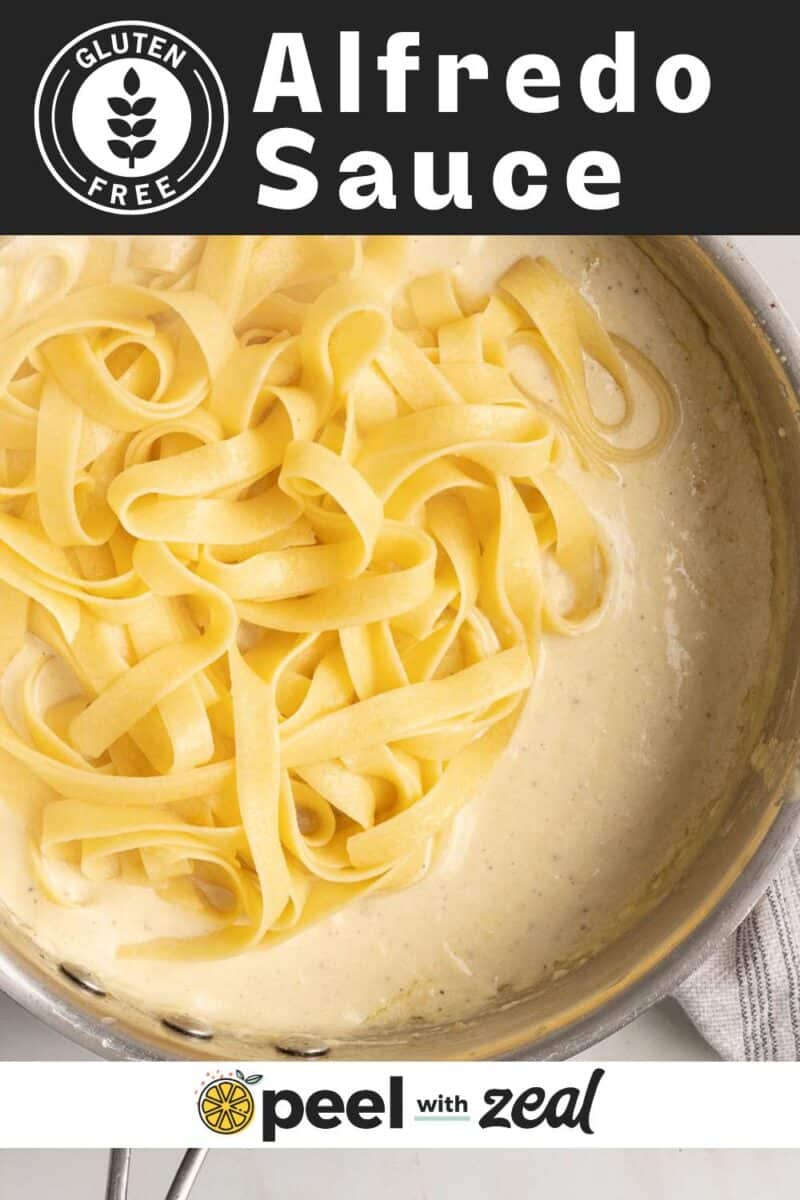 Gluten-free alfredo sauce recipe.